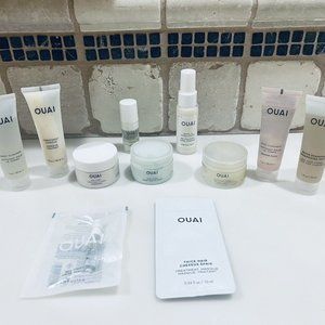 OUAI 11Pc Body & Hair Care Travel Set